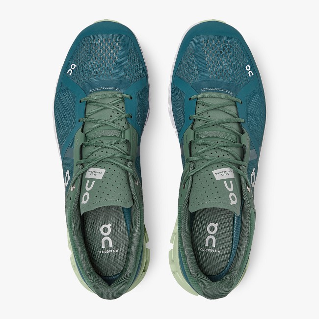 ON Cloudflow Mens - Men's Trainers NZ-04378 Sea/Petrol